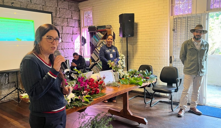 Secretária municipal do Clima e Meio Ambiente, Patricia Cesare, destacou a abrangência da programação do Junho EcoSustentável, que vai até o final do mês (Divulgação/PMMC)