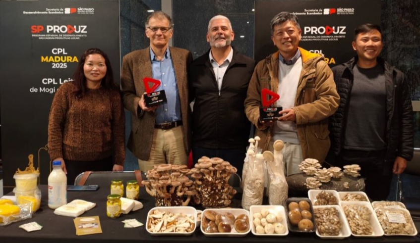 Mogi é a única Cidade do Alto Tietê a contar com duas Cadeias Produtivas Locais (CPLs) classificadas no nível de maturidade "Madura" – Fungicultura e Pecuária do Leite