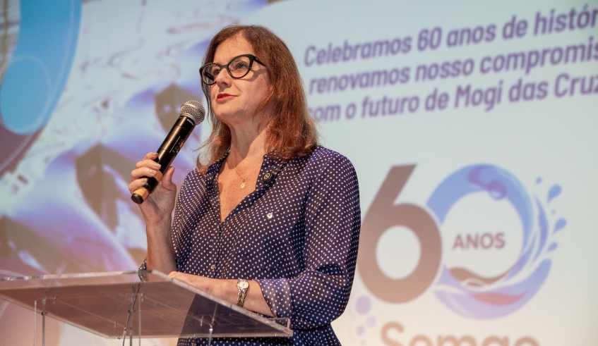 Prefeita destacou importância de investimentos em saneamento para saúde pública e reforçou que Semae é patrimônio de Mogi das Cruzes (Divulgação/PMMC)