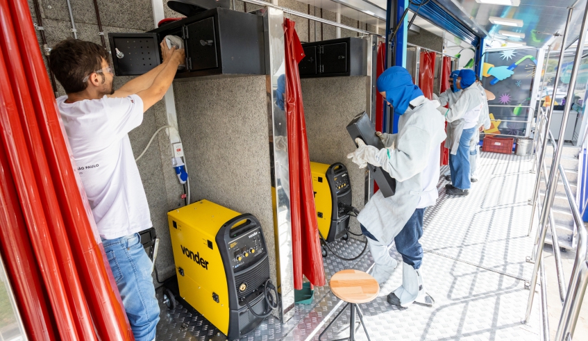 Curso de Manutenção Elétrica com Ar-Condicionado, promovido pelo programa Caminho da Capacitação, continua com inscrições abertas (Divulgação/PMMC)