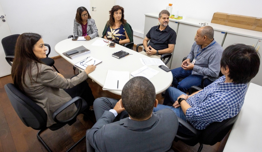 Durante reunião com representantes de Suzano, equipe de Mogi das Cruzes abordou aspectos legais e financeiros da aplicação da Lide, que teve 51 projetos aprovados em 2026 (Divulgação/PMMC)