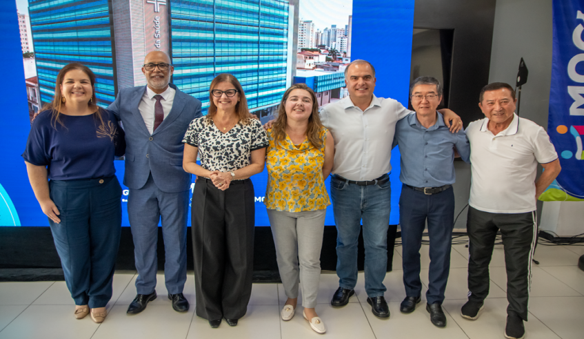 Evento no hall da Prefeitura contou com a presença de autoridades da cidade e representantes do setor (Divulgação/PMMC)