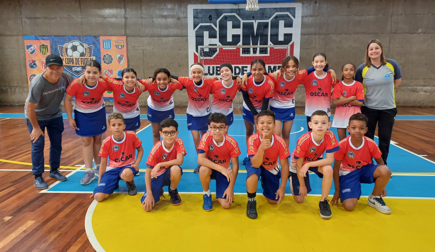 O primeiro dia de jogos do Câmbio teve disputas de quatro escolas municipais. (Divulgação/PMMC)