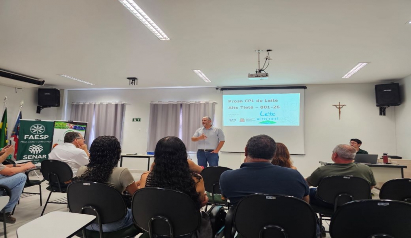O secretário municipal de Agricultura e Segurança Alimentar, Renato Abdo, participou da abertura