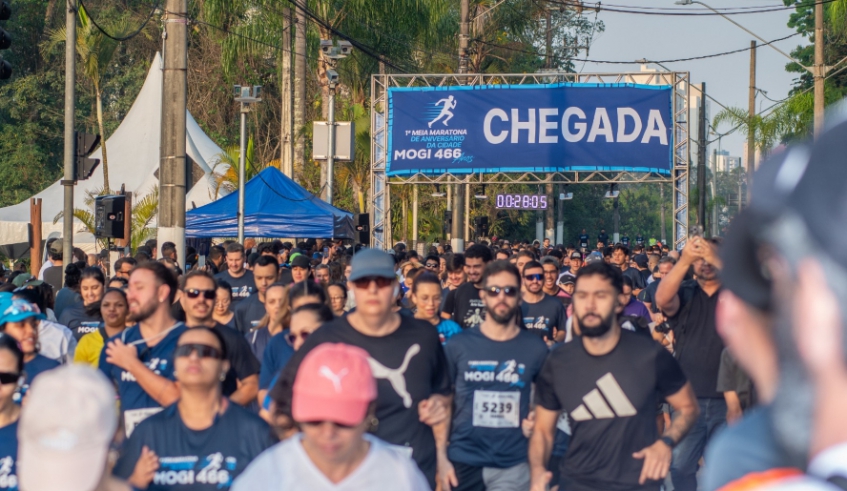 1ª Meia Maratona de Aniversário de Mogi foi realizada neste domingo (30/08) - (Divulgação - PMMC)