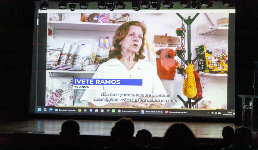 Filme apresentou relatos de alguns empreendedores da cidade