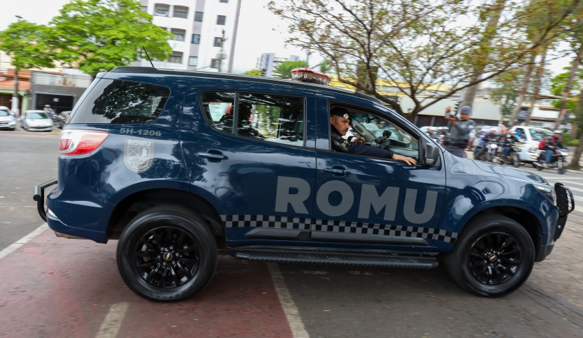 A Ronda Ostensiva Municipal (Romu) faz parte da estrutura da Guarda Civil Municipal de Mogi das Cruzes para o fortalecimento da segurança na cidade (Divulgação/PMMC)